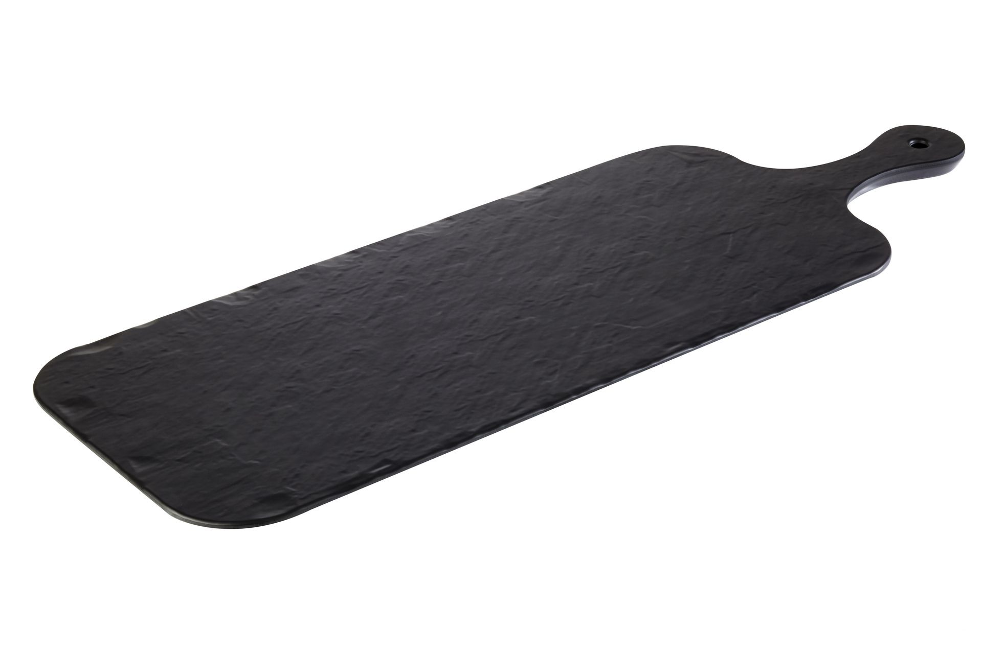 VASSOIO RETTANGOLARE  misura 48 cm x 20 cm  colore nero